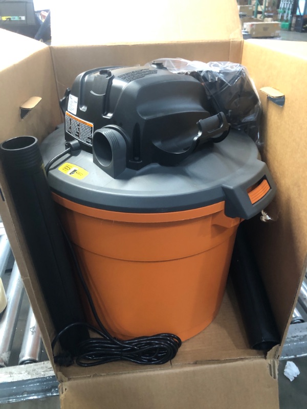 Photo 2 of 16 Gallon 5.0 Peak HP NXT Wet/Dry Shop Vacuum with Filter, Locking Hose and Accessories