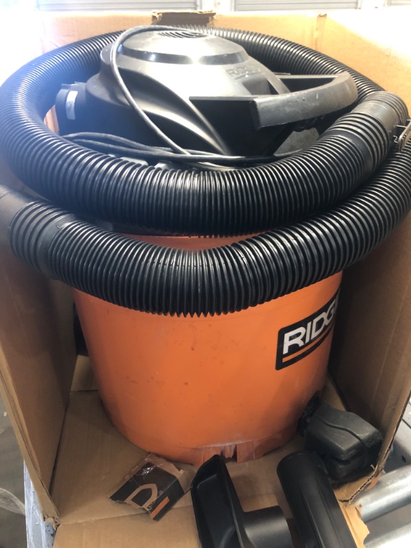 Photo 2 of 16 Gallon 5.0 Peak HP NXT Wet/Dry Shop Vacuum with Filter, Locking Hose and Accessories