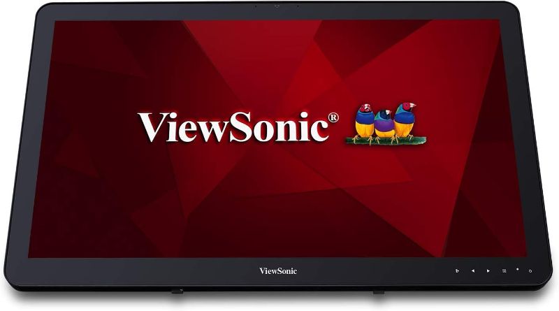 Photo 1 of ViewSonic VSD243-BKA-US0 24 Inch 1080p 10-Point Touch Smart Digital Display with Bluetooth Dual Band Wi-Fi and Android Oreo 8.1 OS,Black
