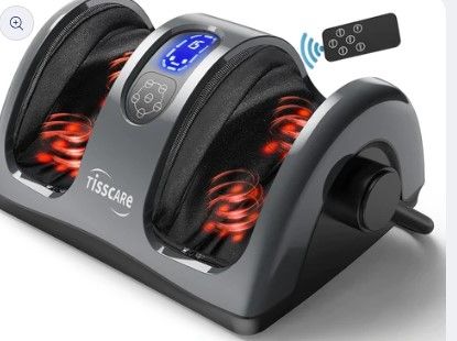 Photo 1 of **NOTES** TISSCARE Shiatsu Foot Massager with Deep Kneading Heat Therapy
