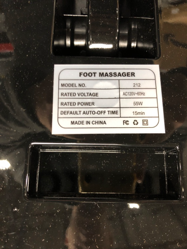 Photo 3 of **NOTES** TISSCARE Shiatsu Foot Massager with Deep Kneading Heat Therapy
