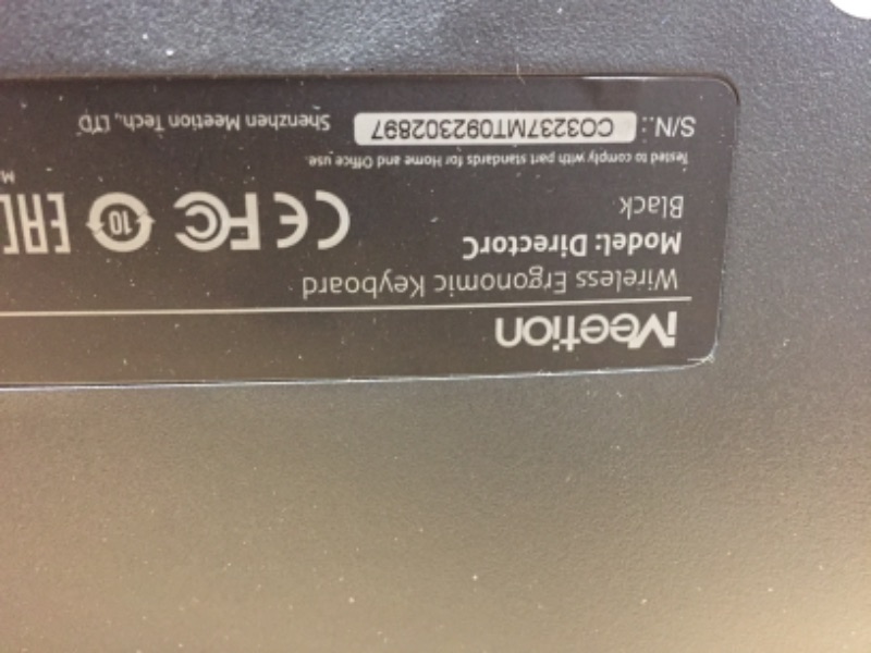 Photo 3 of ***NOT FUNCTIONAL - FOR PARTS - NONREFUNDBALE - SEE COMMENTS***
MEETION Ergonomic Wireless Keyboard and Mouse, Ergo Keyboard with Vertical Mouse