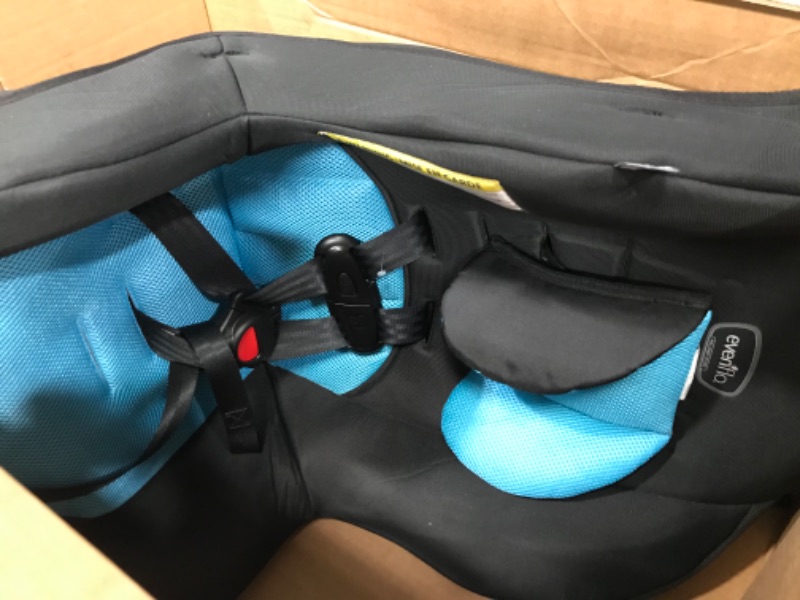 Photo 2 of Evenflo Tribute LX Convertible Car Seat (Neptune)