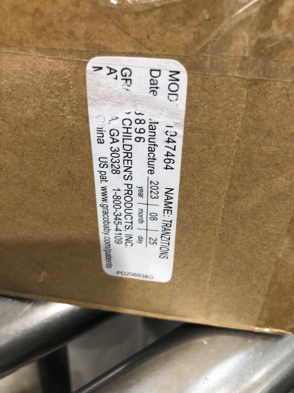 Photo 1 of Graco Tranzitions 3 in 1 Harness Booster Seat, Proof Tranzitions Black