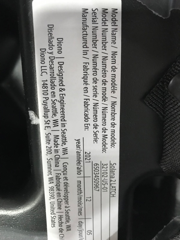 Photo 3 of Diono Solana 2 XL, Dual Latch Connectors, Lightweight Backless Belt-Positioning Booster Car Seat, 8 Years 1 Booster Seat, Pink 2019 LATCH Connect Single Pink