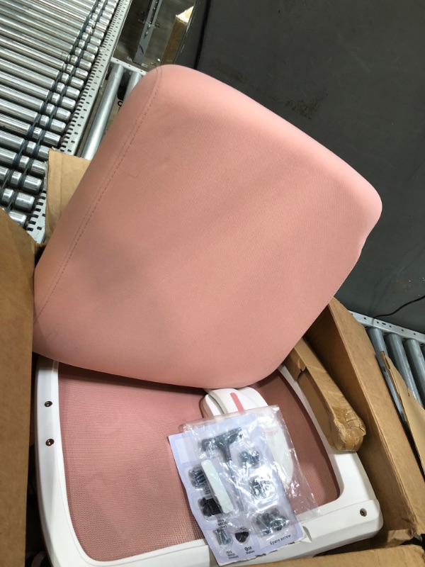 Photo 1 of ergonomic office chair, pink