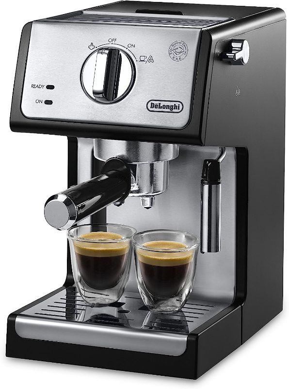 Photo 1 of De'Longhi ECP3420 Bar Pump Espresso and Cappuccino Machine, 15", Black
