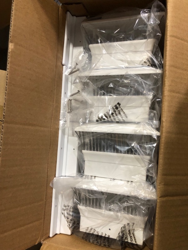 Photo 1 of MOON-DE-AGE Solar Post Cap Lights, 4x4 4x6 6x6 Fence Post Light Solar Powered, 8 Pack