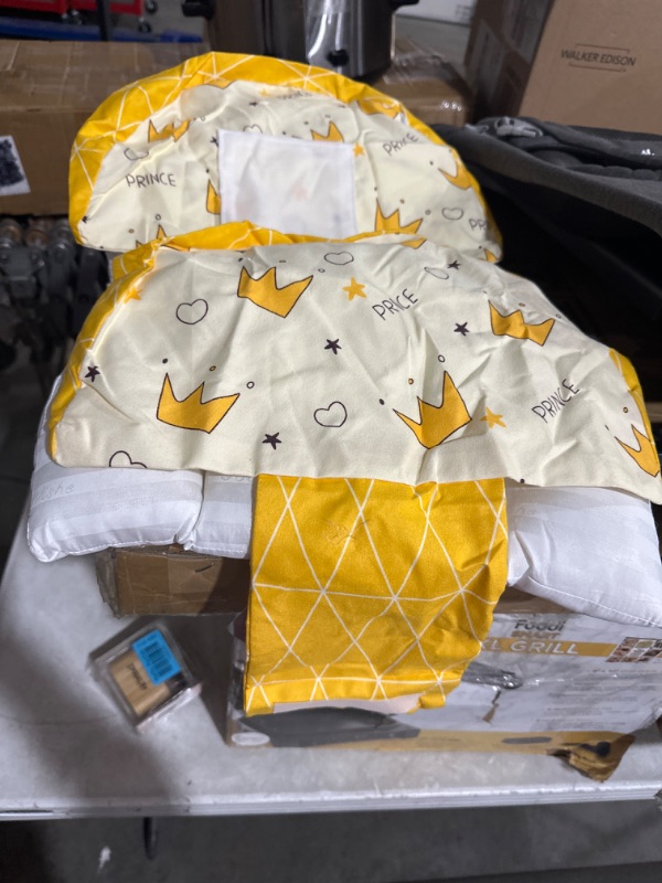 Photo 4 of 2 PIECE PILLOW SET FOR INFANTS/BABY YELLOW/PRINCE