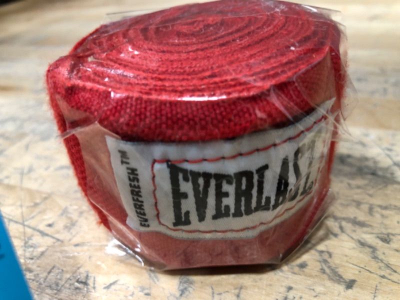 Photo 2 of Everlast 4456RU Handwraps Red 180"