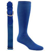 Photo 1 of CHAMPRO BELT AND SOCK SET BLUE