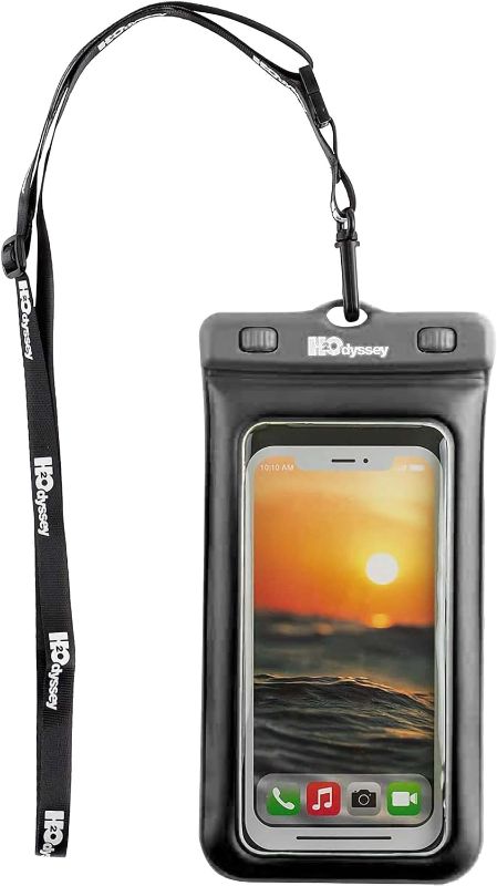 Photo 1 of H2ODYSSEY Waterproof Phone Case and Lanyard - Excellent Waterproof Protection - Floats in The Water Blue
