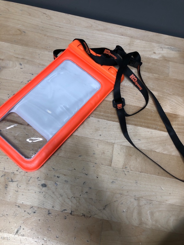 Photo 2 of H2ODYSSEY Waterproof Phone Case and Lanyard - Excellent Waterproof Protection - Floats in The Water Blue
