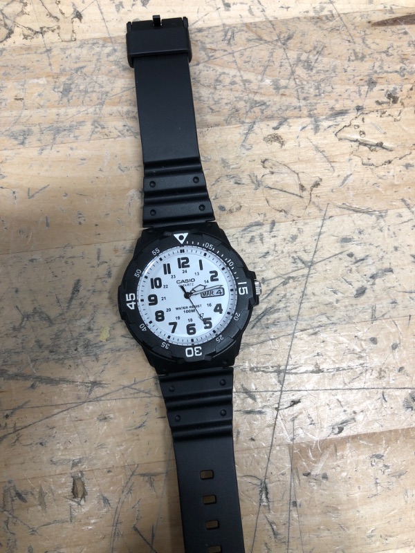 Photo 1 of Casio Men's 'Classic' Quartz Resin Watch, Color:Black (Model: MRW200H-7BV)