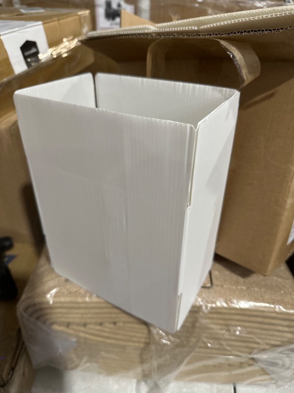 Photo 4 of 25 Pack 7x5x4 inch Shipping Corrugate Boxes Mailers, White Cardboard Shipping Box Corrugated Box, Literature Mailer Box for Mailing Crafts, Storing and Moving by ZMYBCPACK 7x5x4 inch(25pack white)