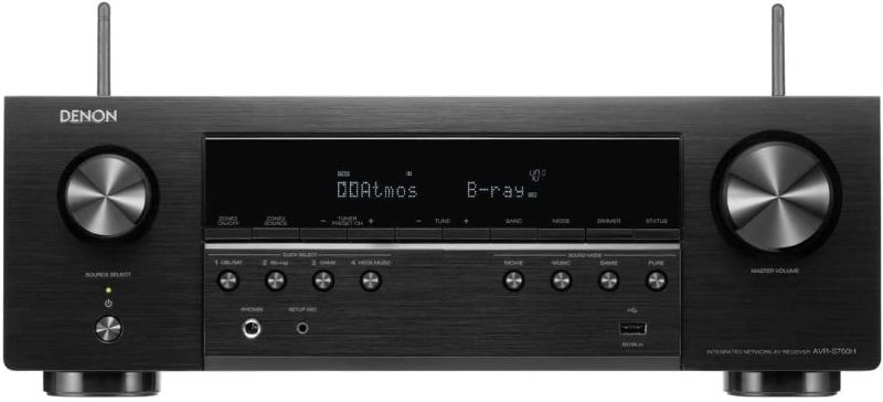 Photo 1 of ANTENNA IS BROKEN************
Denon AVR-S760H 7.2-Channel Home Theater AV Receiver 8K Video Ultra HD 4K/120 - (Renewed)