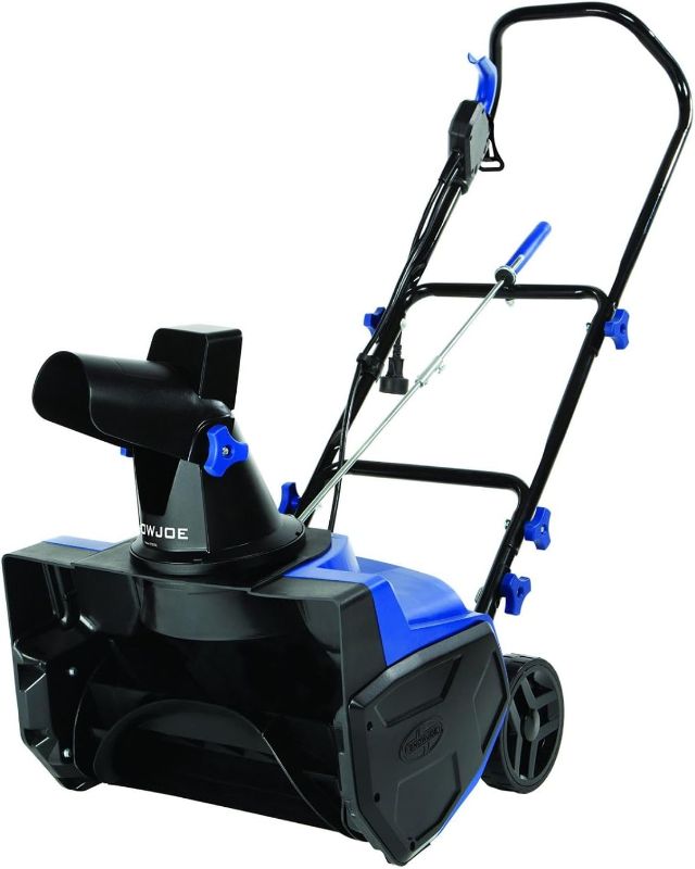 Photo 1 of 
Snow Joe SJ618E Electric Walk-Behind Single-Stage Snow Blower, 18-inch, 13-Amp,Blue
Size:18-Inch, 13 Amp
Pattern Name:Snow Thrower