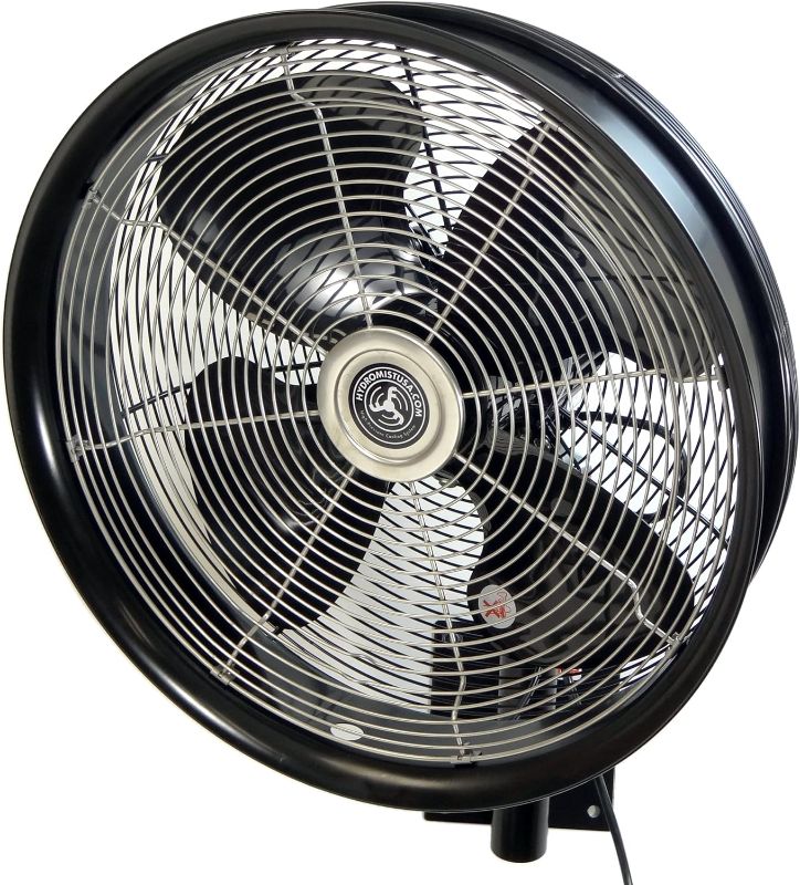 Photo 1 of 
HydroMist F10-14-011 18 Inch Mounting Bracket Outdoor Oscillating Fan, Black
Size:18 inch
Color:Black