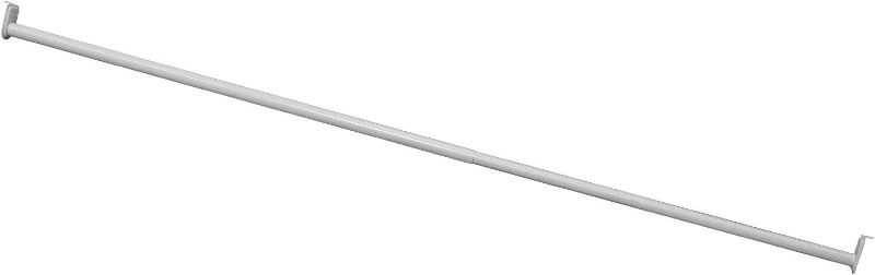 Photo 1 of 
Design House 205849 Adjustable 72-inch to 120-inch Closet Rod, White
Color:White
Size:72-inch to 120-inch