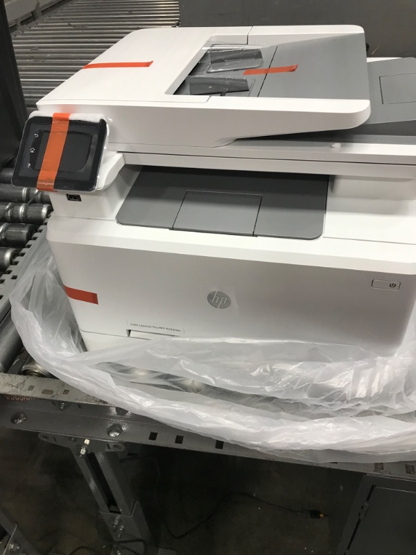 Photo 2 of 
HP Color LaserJet Pro M283fdw Wireless All-in-One Laser Printer, Remote Mobile Print, Scan & Copy, Duplex Printing, Works with Alexa (7KW75A), White
Style:Printer