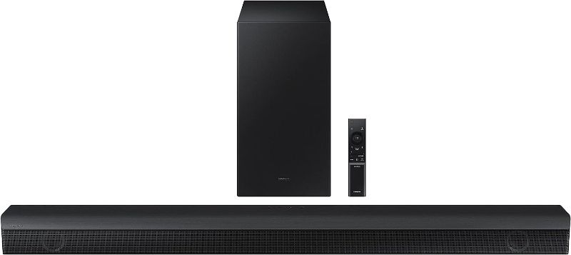 Photo 1 of 
SAMSUNG HW-B650 3.1ch Soundbar w/Dolby 5.1 DTS Virtual:X, Bass Boosted, Built-in Center Speaker, Bluetooth Multi Connection, Voice Enhance & Night Mode,...
Style:HW-B650
Pattern:Soundbar