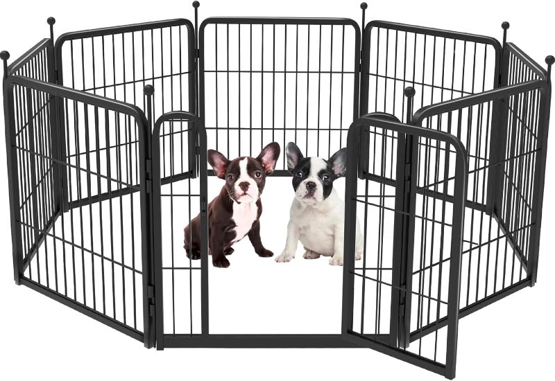 Photo 1 of 
FXW Rollick Dog Playpen for Yard, Camping, 24" Height Heavy Duty for Puppies/Small Dogs, 8 Panels
Pattern Name:08 Panels
Size:24 inch