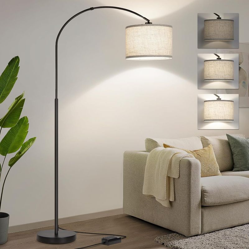 Photo 1 of 
Photo for Reference Only***Bronze Floor Lamp, Arc Floor Lamp, Bronze Standing Lamp with Hanging glass Shade, Over Couch Tall Reading Light, Modern Pole Lamp for...
Color: Bronze