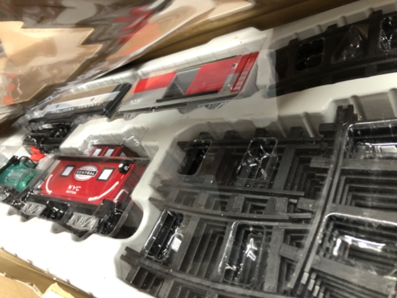 Photo 1 of **DOES NOT POWER ON**
Lionel New York Central Ready-to-Play Set, Battery Powered Model Train Set with Remote