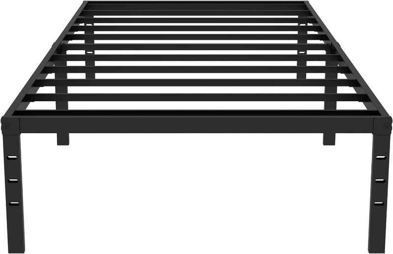 Photo 1 of 
Caplisave Twin XL Metal Platform  Bed Frames?Max 2000lbs Heavy Duty Sturdy Metal Support,Underbed Storage,Easy Assembly,No Box Spring...
Size:Twin XL
