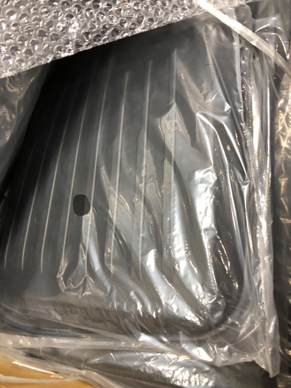 Photo 3 of EHAUTO Tesla Model Y Accessories 2023 2022 5 Seater, Tesla Model Y All Weather Floor Mats, Cargo Cover Liners and 2nd Row Rear Back Covers, 9pcs Floor+Storage+Cargo mat