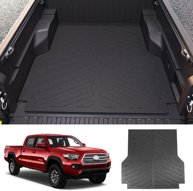 Photo 1 of 
Xipoo Truck Bed Mat Compatible with 2005-2023 Toyota Tacoma Truck Bed Mat 5ft Short Bed TPE Bed Liner Replacement for 2005-2023 Toyota Tacoma Accessories...
Color:5ft Short Bed Mat Rice Grain Pattern