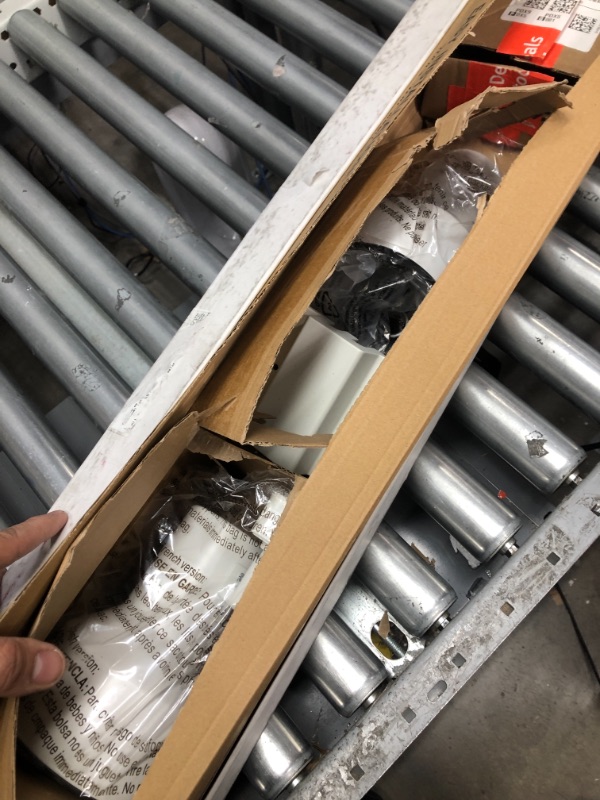 Photo 1 of 4 ft. 3-Light White Linear Track Lighting Kit