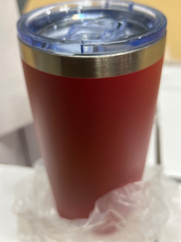 Photo 1 of  20 Oz Stainless Steel Tumbler Cup with Lid 