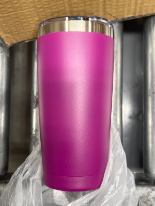 Photo 1 of  20 Oz Stainless Steel Tumbler Cup with Lid 