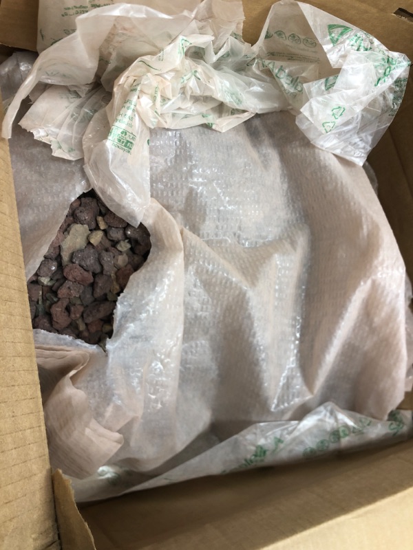 Photo 1 of 10 lbs. Red Lava Rock 3/4 in.
