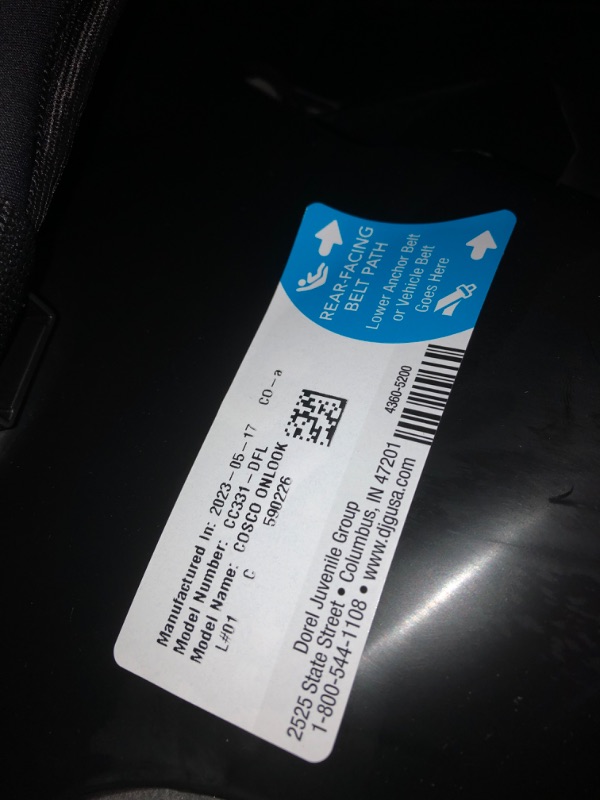 Photo 1 of cosco onlook convertible car seat 