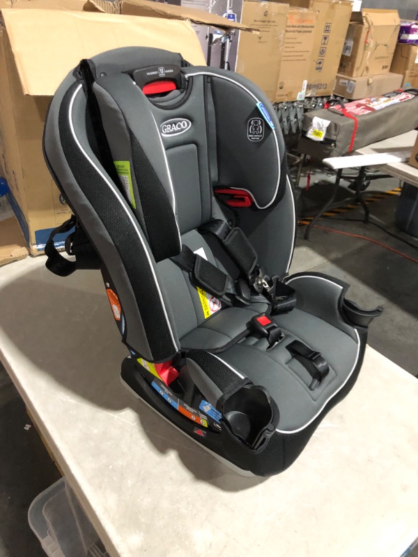 Photo 2 of ***USED - MISSING CUP HOLDERS***
Graco SlimFit 3 in 1 Car Seat, Slim & Comfy Design Anabelle Color