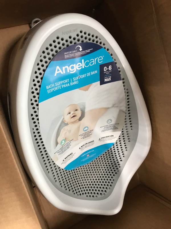 Photo 2 of Angelcare Baby Bath Support (Grey) | Ideal for Babies Less than 6 Months Old