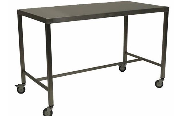 Photo 1 of * Not The Same* Stainless Steel Work Table with H-Brace & Casters
