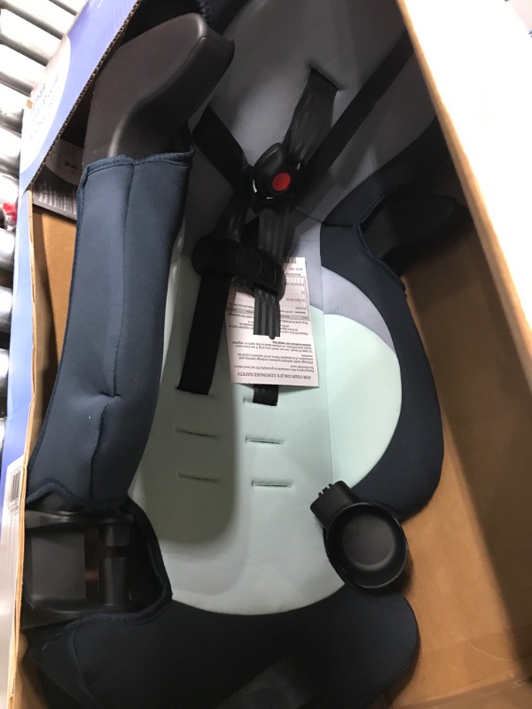 Photo 2 of Cosco Finale DX 2-in-1 Booster Car Seat, Forward Facing 40-100 lbs, Rainbow