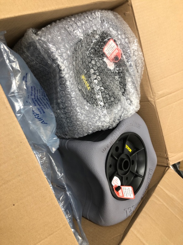 Photo 1 of **MISSING PUMP**  VEVOR Beach Balloon Wheels, 13" Replacement Sand Tires, TPU Cart Tires for Kayak Dolly, Canoe Cart and Buggy w/Free Air Pump, 2-Pack