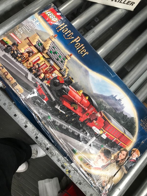 Photo 2 of LEGO Harry Potter Hogwarts Express & Hogsmeade Station 76423 Building Toy Set; Harry Potter Gift Idea for Fans Aged 8+; Features a Buildable Train, Tracks, Ticket Office and 8 Harry Potter Minifigures
