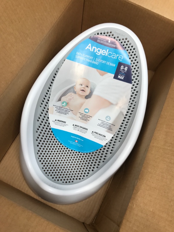 Photo 2 of Angelcare Baby Bath Support (Grey) | Ideal for Babies Less than 6 Months Old