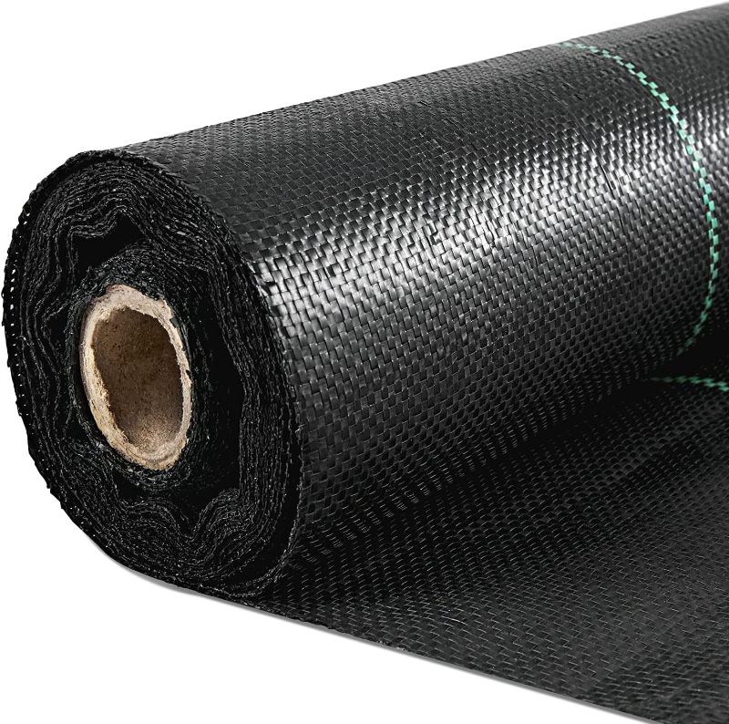 Photo 1 of 
Happybuy 6.5FTx300FT Premium Weed Barrier Landscape Fabric Heavy Duty, 3.2OZ Woven Geotextile Fabric, High Permeability Good for Weed Blocker Gardening Mat,...
Size:6.5FTx300FT-3OZ