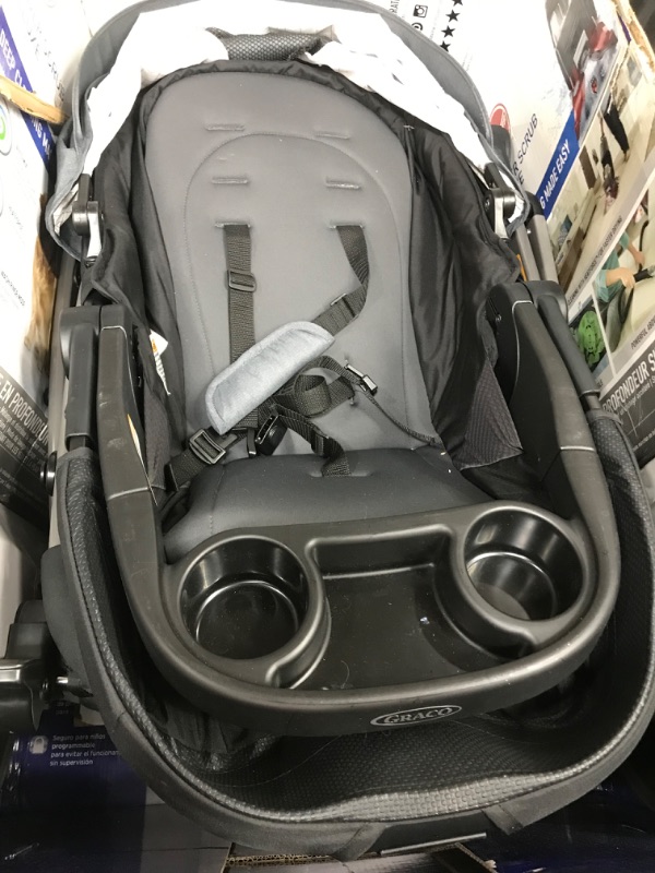 Photo 2 of 
Graco Modes Pramette Stroller, Baby Stroller with True Pram Mode, Reversible Seat, One Hand Fold, Extra Storage, Child Tray, Pierce
Color:Nico