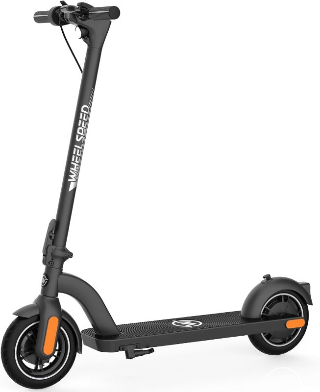 Photo 1 of 
Wheelspeed Electric Scooter Primer, 12-14 Miles Long Range & 15 MPH Lightweight Commuting Electric Scooter, 350W Motor & 8.5" Pneumatic Tires...