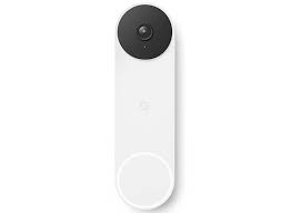 Photo 1 of Google Nest Wi-Fi Video Doorbell Battery Operated - Snow
