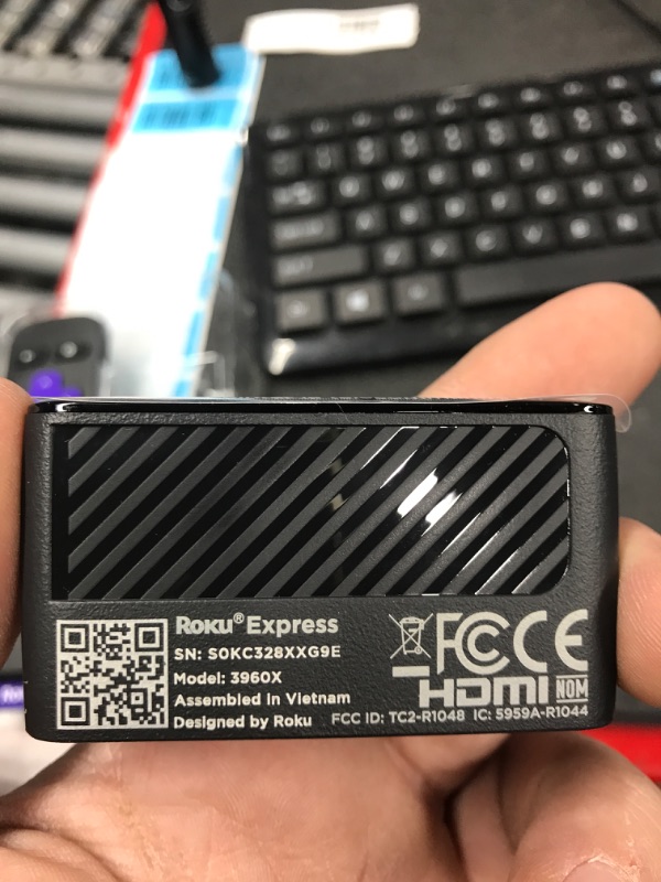 Photo 3 of Roku Express (New, 2022) HD Streaming Device with High-Speed HDMI Cable and Simple Remote, Guided Setup, and Fast Wi-Fi