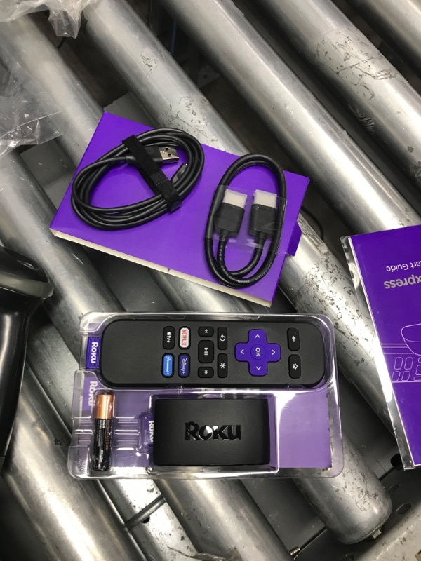 Photo 2 of Roku Express (New, 2022) HD Streaming Device with High-Speed HDMI Cable and Simple Remote, Guided Setup, and Fast Wi-Fi
