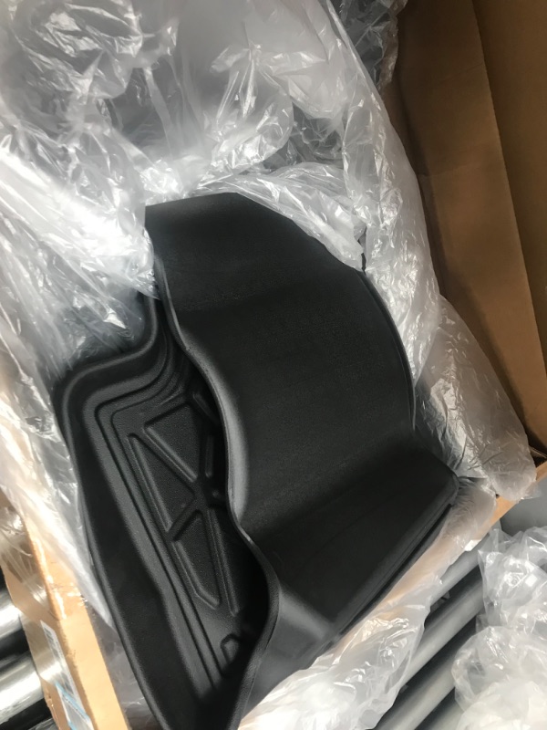 Photo 2 of SMARTLINER Floor Mats 3 Rows and Cargo Liner Behind 3rd Row Set Black for 2016-2021 Dodge Durango with 2nd Row Bucket Seats